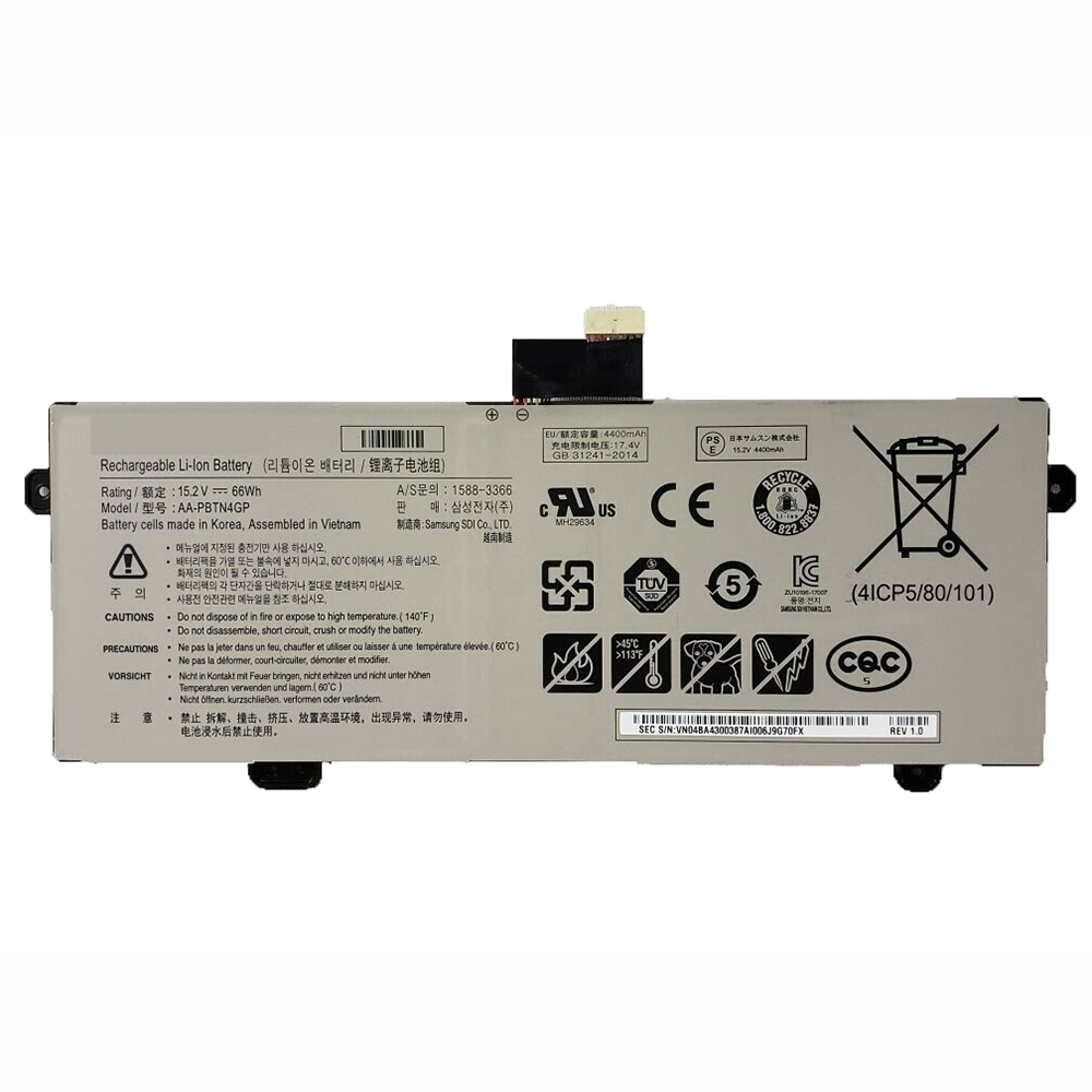 Batería para SAMSUNG SDI-21CP4-106-samsung-AA-PBTN4GP